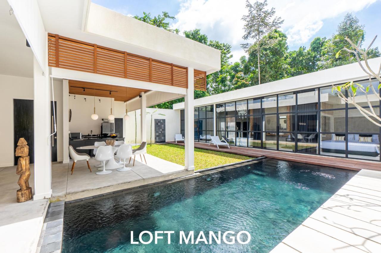 ウブド Rouge - Loft Mangoヴィラ エクステリア 写真